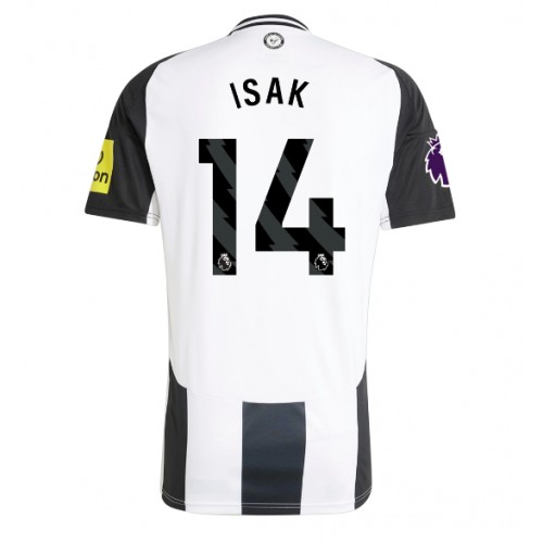 Fotballdrakt Herre Newcastle United Alexander Isak #14 Hjemmedrakt 2024-25 Kortermet